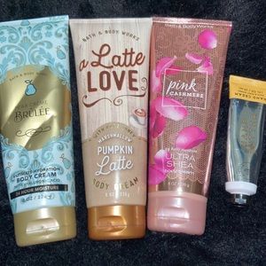 Bath and body works lotion bundle